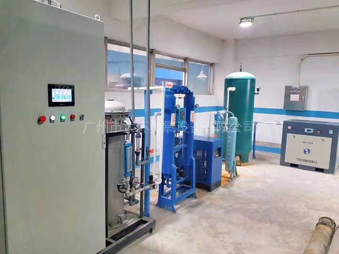 Xian aquarium ozone generator sterilization project